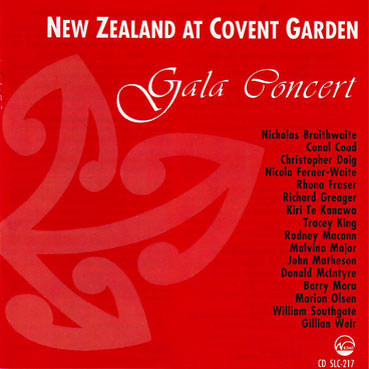NEW ZEALAND AT COVENT GARDEN - Gala Concert
